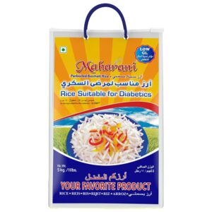Rice Basmati Parboiled Maharani Diabetic 4 x 5 kg.